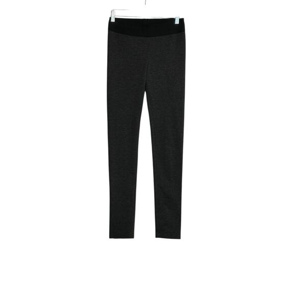 BCBG gray back zippered legs pull on legging pants size small - Picture 6 of 8